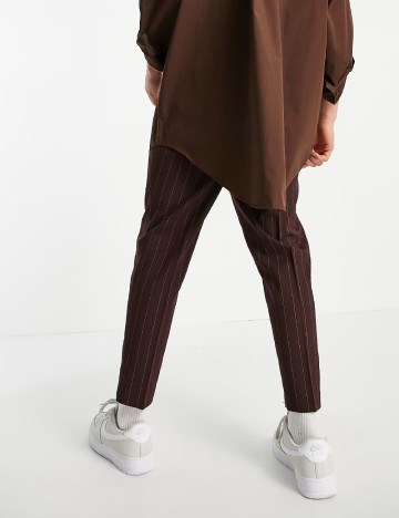 Pantaloni ASOS, visiniu