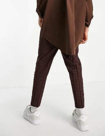 Pantaloni ASOS, visiniu