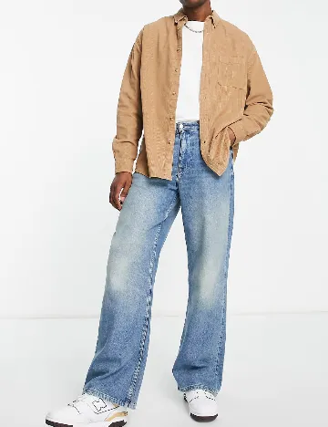 Camasa Oversize ASOS, crem