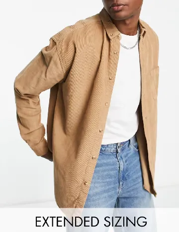 Camasa Oversize ASOS, crem