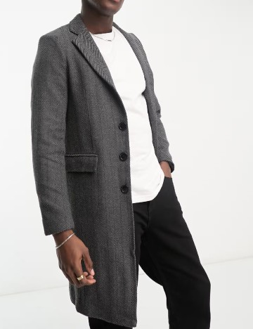 Palton Bolongaro Trevor, negru