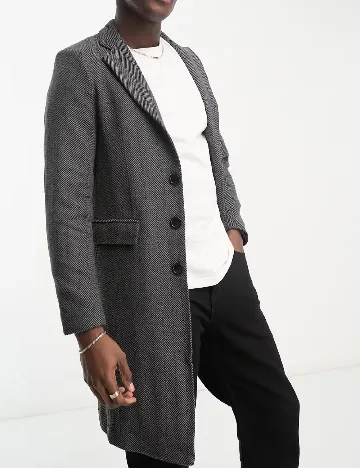 Palton Bolongaro Trevor, negru