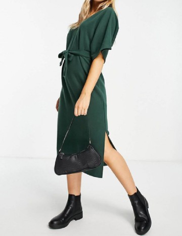 Rochie medie ASOS, verde