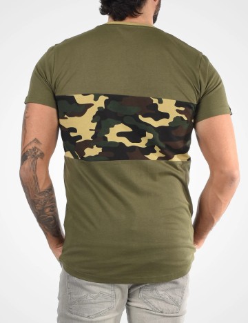Tricou !Solid, verde