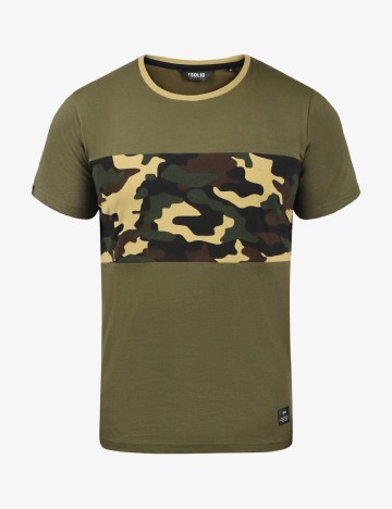 Tricou !Solid, verde