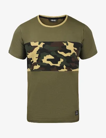 Tricou !Solid, verde