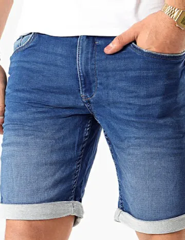 Pantaloni scurti BLEND, albastru