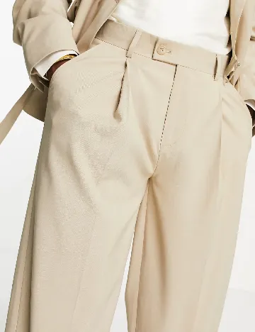 Pantaloni ASOS, crem