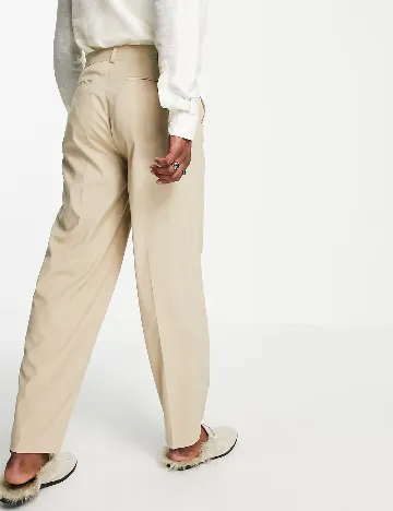 Pantaloni ASOS, crem
