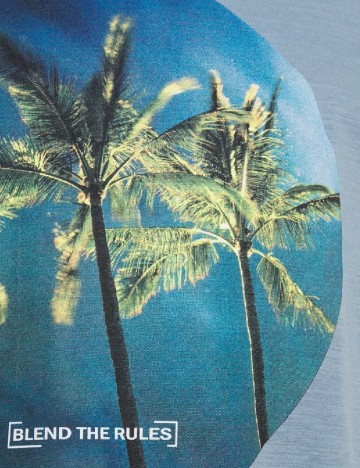 Tricou BLEND, albastru