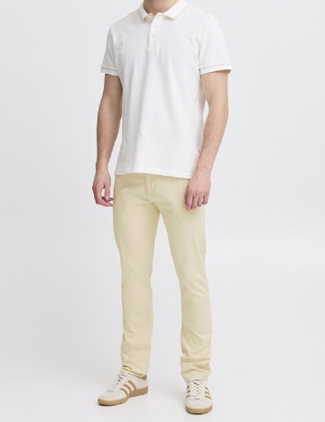 Pantaloni BLEND, crem