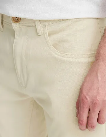 Pantaloni BLEND, crem Crem