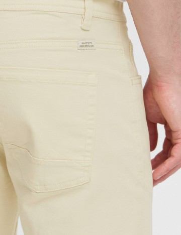 Pantaloni BLEND, crem