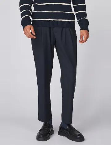 Pantaloni Casual Friday, albastru Albastru