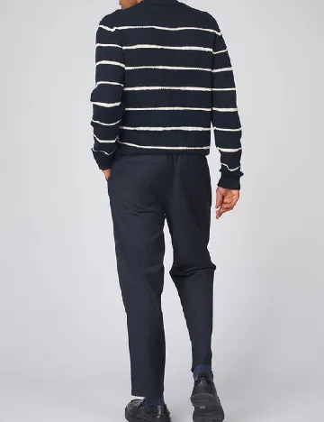 Pantaloni Casual Friday, albastru Albastru