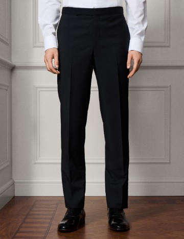 Pantaloni HACKETT, negru