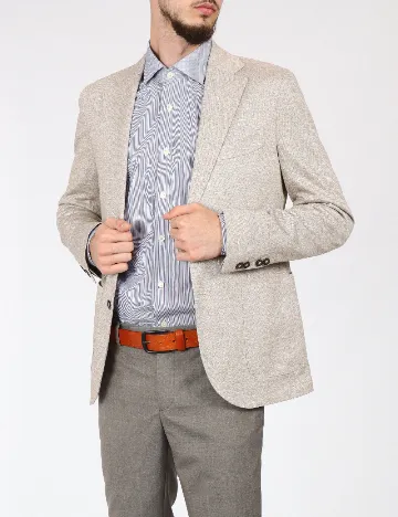 Sacou HACKETT, gri Gri