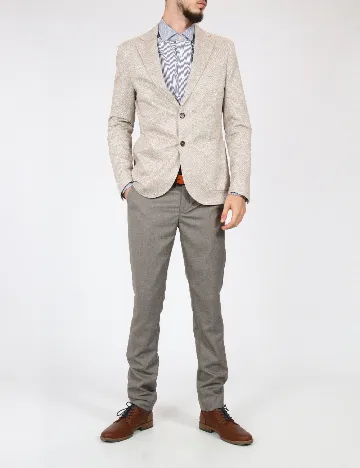 Sacou HACKETT, gri Gri