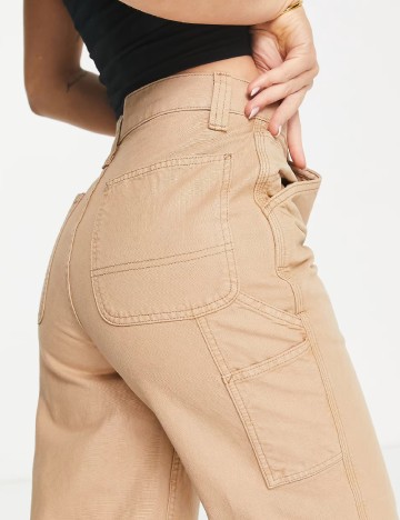 Pantaloni ASOS, crem