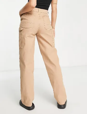 Pantaloni ASOS, crem Crem