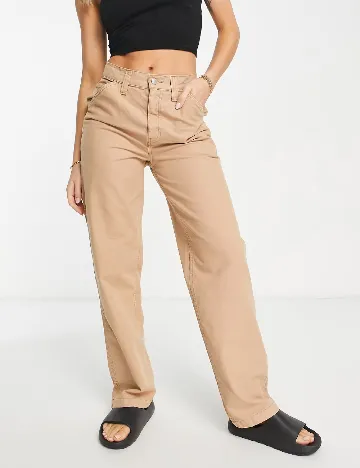 Pantaloni ASOS, crem Crem