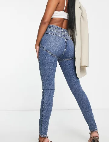 Blugi ASOS, albastru Albastru