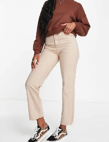 Blugi Miss Selfridge, bej Crem