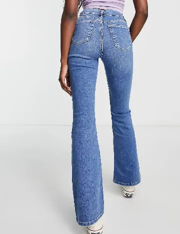Blugi Top Shop, albastru Albastru