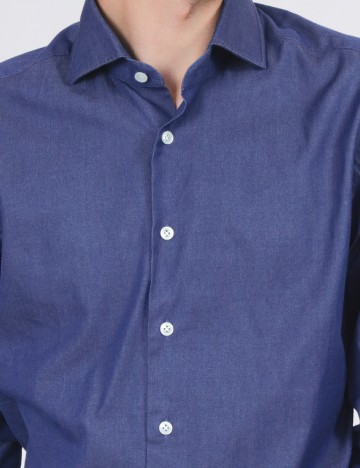 Camasa HACKETT, bleumarin