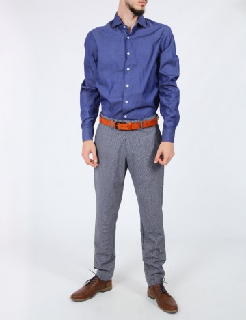 Camasa HACKETT, bleumarin