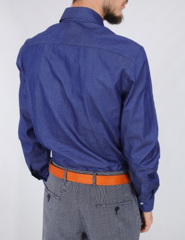 Camasa HACKETT, bleumarin