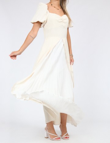 Rochie lunga SHEIN, ecru