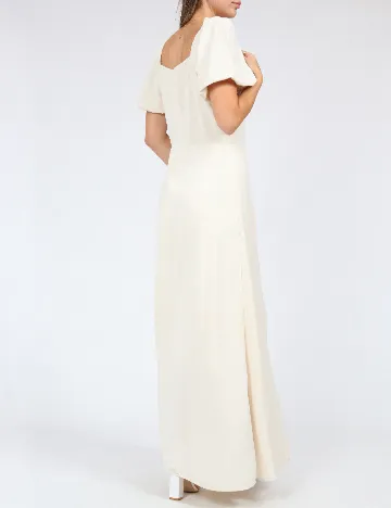 Rochie lunga SHEIN, ecru Alb