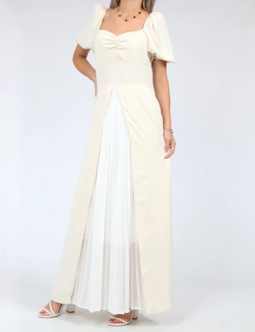 Rochie lunga SHEIN, ecru Alb