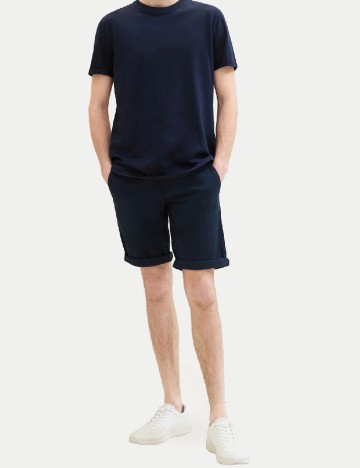 Pantaloni scurti Tom Tailor, bleumarin