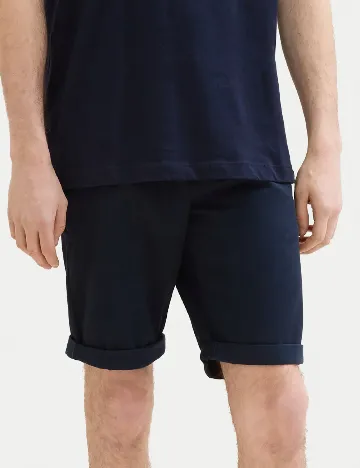 Pantaloni scurti Tom Tailor, bleumarin