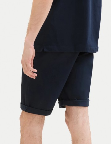 Pantaloni scurti Tom Tailor, bleumarin