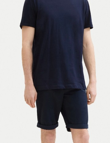 Pantaloni scurti Tom Tailor, bleumarin