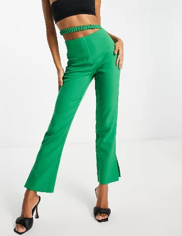 Pantaloni 4TH&Reckless, verde Verde