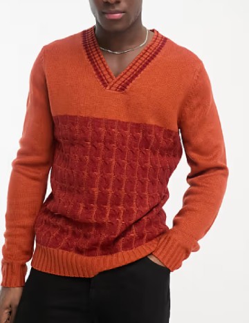 Pulover Harry Brown, portocaliu