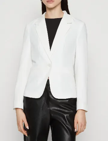Sacou Vero Moda, alb Alb