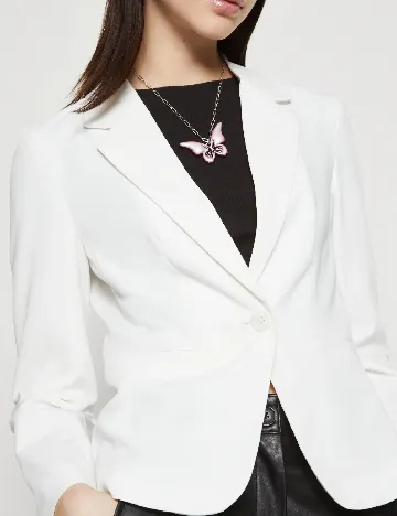 Sacou Vero Moda, alb Alb