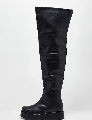 Cizme ASOS, negru Negru