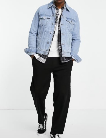 Jacheta ASOS, albastru