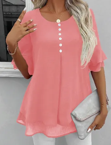 Bluza SHEIN, roz Roz
