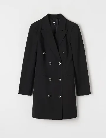 Sacou Sinsay, negru Negru