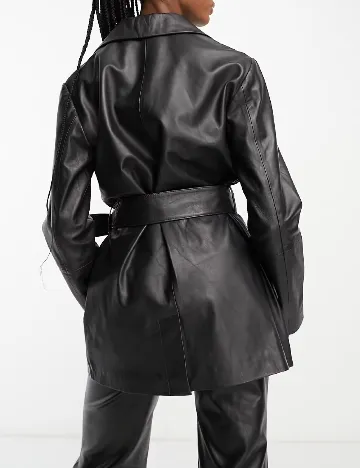 Jacheta ASOS, negru Negru