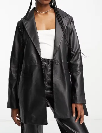 Jacheta ASOS, negru Negru
