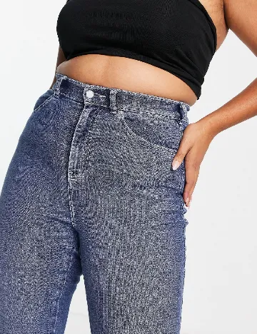 Blugi DRDENIM Plus Size, albastru