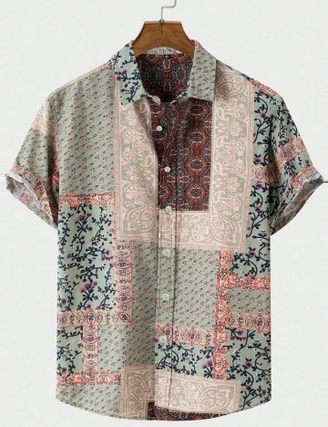 Camasa SHEIN, mix culori